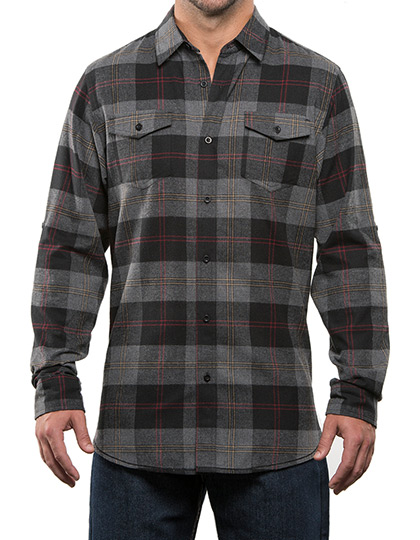 Woven Plaid Flannel Shirt - BU8210 - Burnside