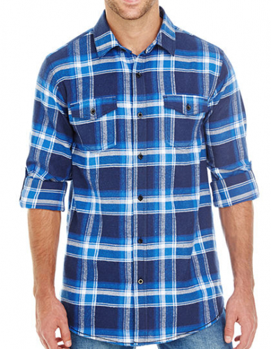 Woven Plaid Flannel Shirt - BU8210 - Burnside