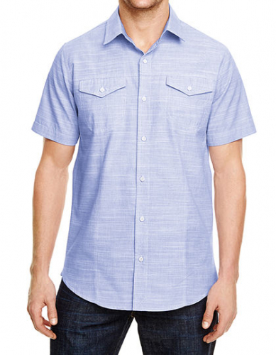 Woven Texture Shirt - BU9247 - Burnside