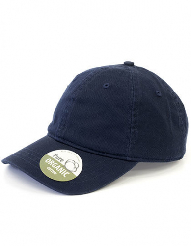 Organic Cotton Cap Unstructured - BW7018 - Brain Waves