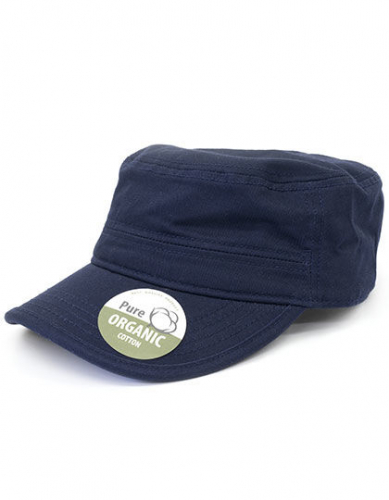 Organic Cotton Army Cap Washed - BW7019 - Brain Waves