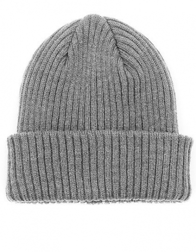 POLYLANA® Rib Beanie With Cuff - BW801953 - Brain Waves