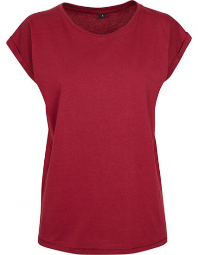 Ladies´ Extended Shoulder Tee - BY021 - Build Your Brand