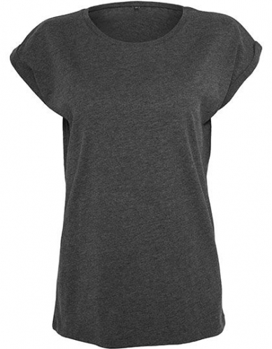 Ladies´ Extended Shoulder Tee - BY021 - Build Your Brand