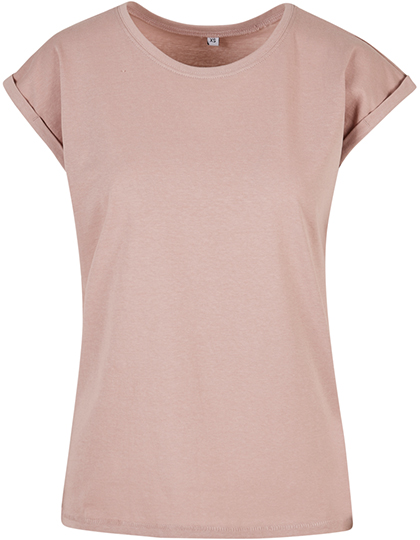 Ladies´ Extended Shoulder Tee - BY021 - Build Your Brand