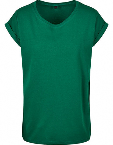 Ladies´ Extended Shoulder Tee - BY021 - Build Your Brand