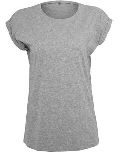 Ladies´ Extended Shoulder Tee - BY021 - Build Your Brand