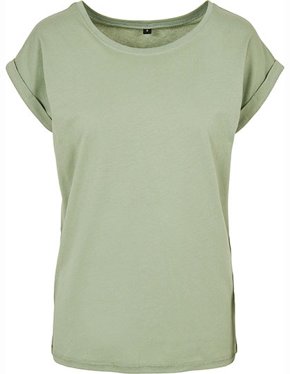 Ladies´ Extended Shoulder Tee - BY021 - Build Your Brand