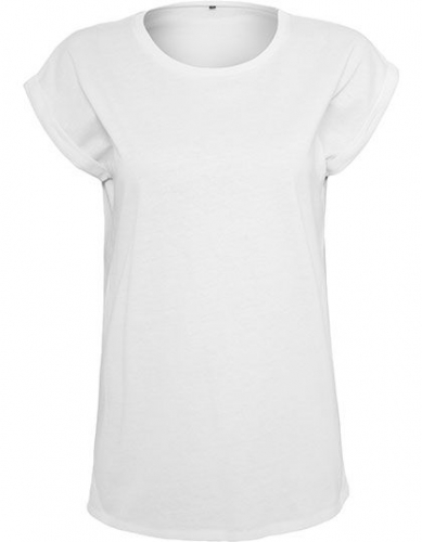 Ladies´ Extended Shoulder Tee - BY021 - Build Your Brand