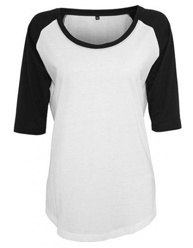 Ladies´ 3/4 Contrast Raglan Tee - BY022 - Build Your Brand