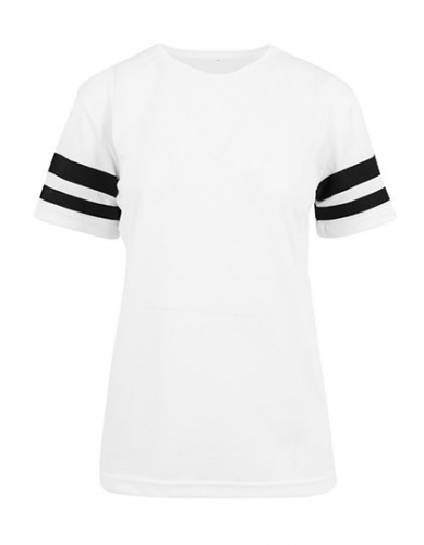 Ladies´ Mesh Stripe Tee - BY033 - Build Your Brand