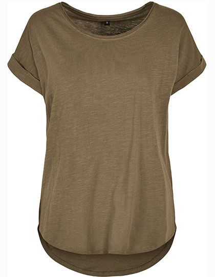 Ladies´ Long Slub Tee - BY036 - Build Your Brand