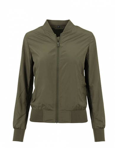 Ladies´ Nylon Bomber Jacket - BY044 - Build Your Brand