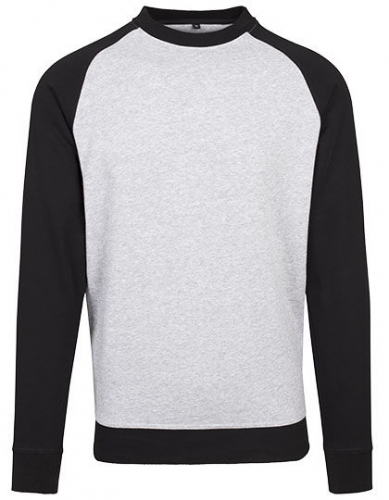 Raglan Crewneck - BY076 - Build Your Brand