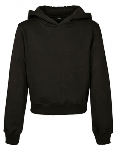 Girls Cropped Sweat Hoody - BY113 - Build Your Brand