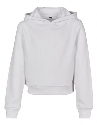 Girls Cropped Sweat Hoody - BY113 - Build Your Brand