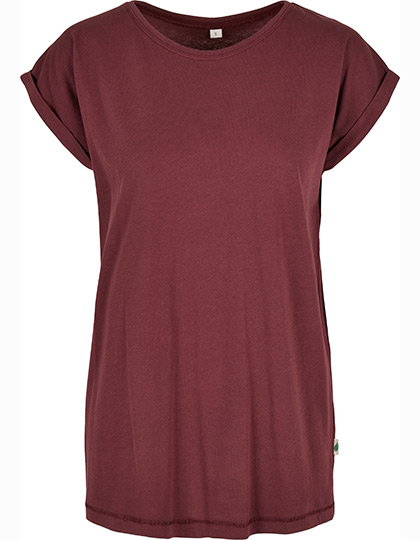 Ladies´ Organic Extended Shoulder Tee - BY138 - Build Your Brand
