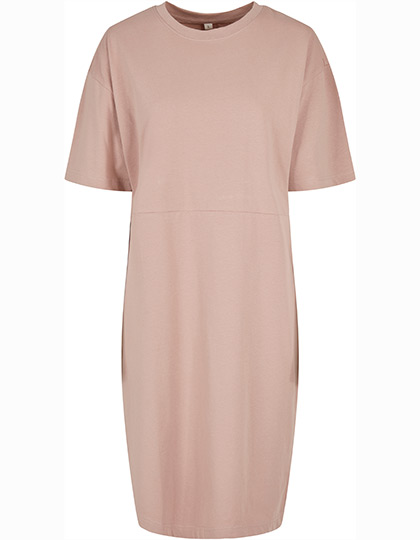 Ladies´ Organic Oversized Slit Tee Dress - BY181 - Build Your Brand