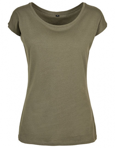 Ladies´ Wide Neck Tee - BYBB013 - Build Your Brand Basic