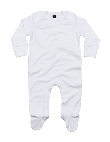 Baby Envelope Sleepsuit With Scratch Mitts - BZ35 - Babybugz