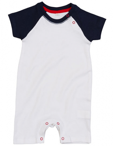 Baby Baseball Playsuit - BZ41 - Babybugz