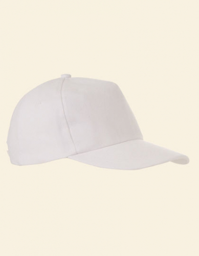 5-Panel Baumwoll-Cap Brushed - C510 - Printwear