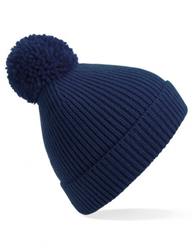 Engineered Knit Ribbed Pom Pom Beanie - CB382 - Beechfield