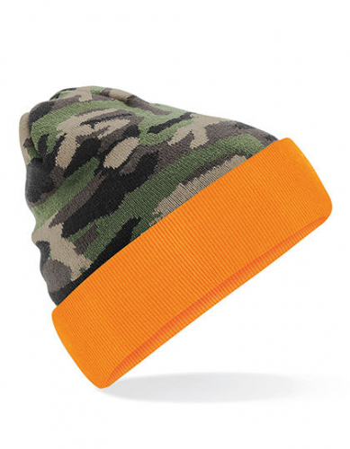 Camo Cuffed Beanie - CB419 - Beechfield