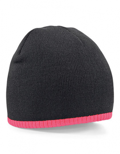 Two-Tone Pull-On Beanie - CB44C - Beechfield