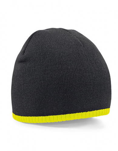 Two-Tone Pull-On Beanie - CB44C - Beechfield