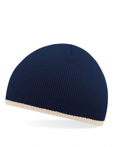 Two-Tone Pull-On Beanie - CB44C - Beechfield