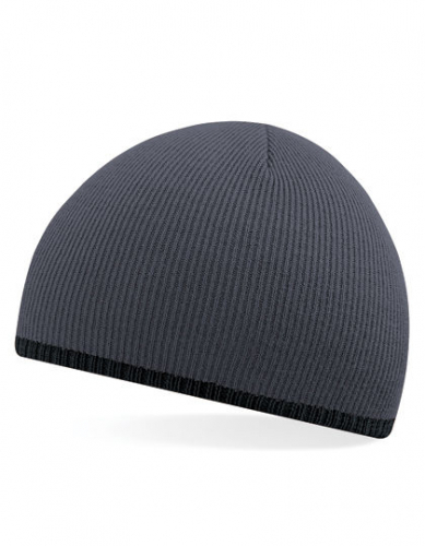 Two-Tone Pull-On Beanie - CB44C - Beechfield