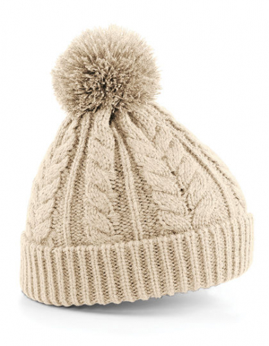 Cable Knit Snowstar® Beanie - CB454 - Beechfield