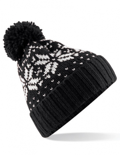 Fair Isle Snowstar® Beanie - CB456 - Beechfield