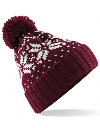 Fair Isle Snowstar® Beanie - CB456 - Beechfield