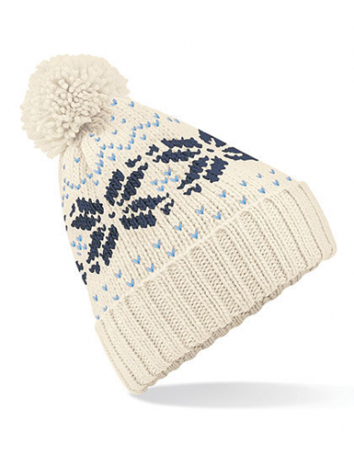 Fair Isle Snowstar® Beanie - CB456 - Beechfield