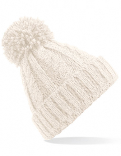 Cable Knit Melange Beanie - CB480 - Beechfield