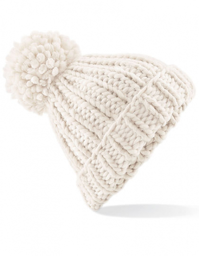 Oversized Hand-Knitted Beanie - CB483 - Beechfield