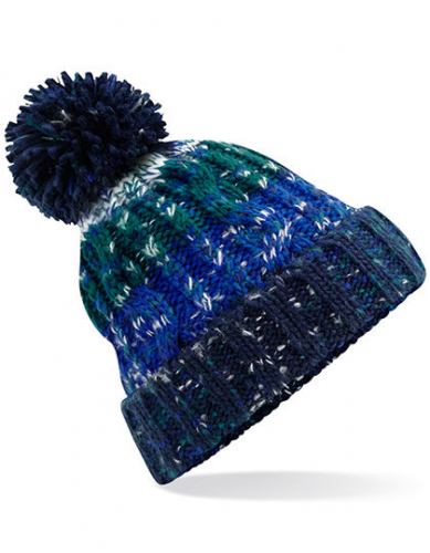 Corkscrew Pom Pom Beanie - CB486 - Beechfield