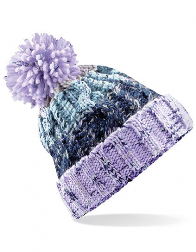 Corkscrew Pom Pom Beanie - CB486 - Beechfield