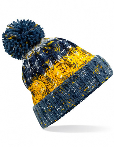 Corkscrew Pom Pom Beanie - CB486 - Beechfield