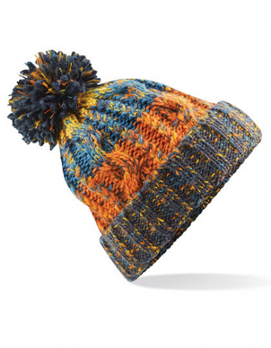 Corkscrew Pom Pom Beanie - CB486 - Beechfield