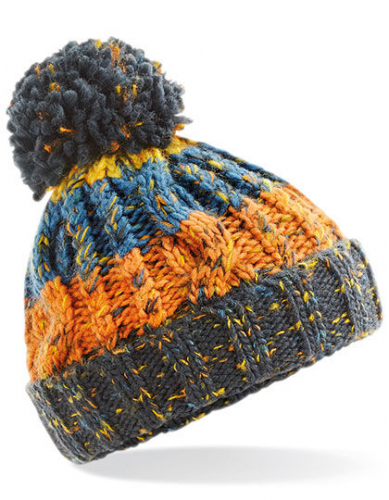 Infant Corkscrew Pom Pom Beanie - CB486a - Beechfield