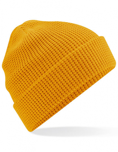 Organic Cotton Waffle Beanie - CB52N - Beechfield