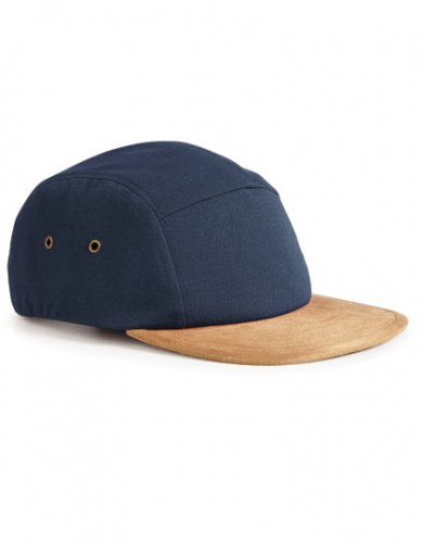 Suede Peak 5 Panel Cap - CB658 - Beechfield