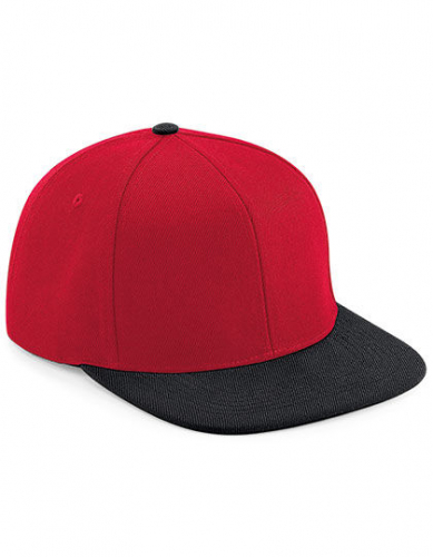 Original Flat Peak 6 Panel Snapback Cap - CB661 - Beechfield