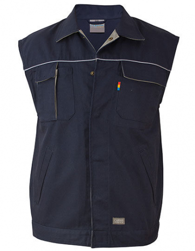 Contrast Work Vest - CR750 - Carson Contrast