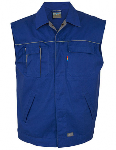 Contrast Work Vest - CR750 - Carson Contrast