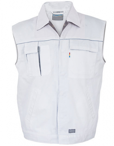 Contrast Work Vest - CR750 - Carson Contrast