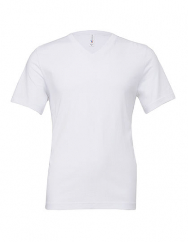 Unisex Jersey Short Sleeve V-Neck Tee - CV3005 - Canvas